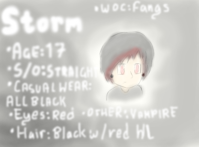 OC Bio: Storm Monstru