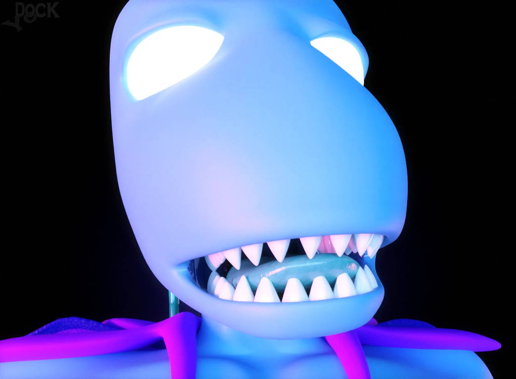 Akio swallows Dock (Animation) by Dock-Yo on DeviantArt 