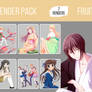 7 Render pack - Fruits Basket