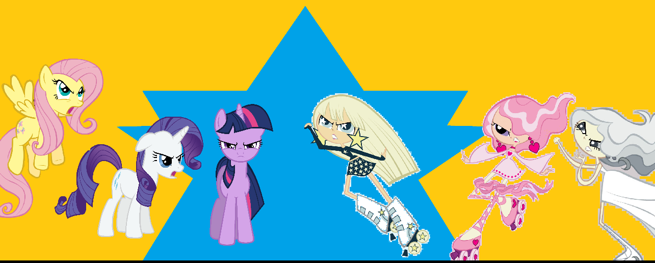 My Little Pony VS Milky Way And The Galaxy Girls