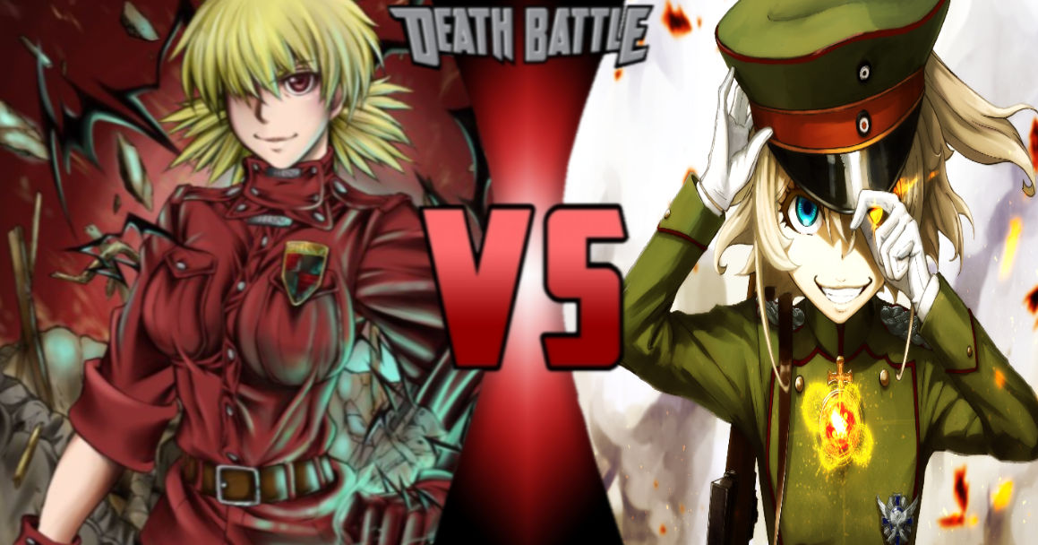 Death Battle Seras Vs Tanya Part 1a By Arkham500 On