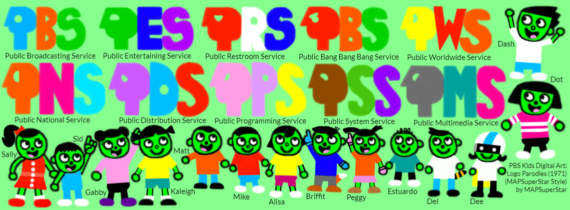PBSK DA PBS Kids Logo Parodies 1971 My Style By MAPSuperStar On PBSK DA PBS Kids Logo Parodies 1971 My Style By MAPSuperStar On