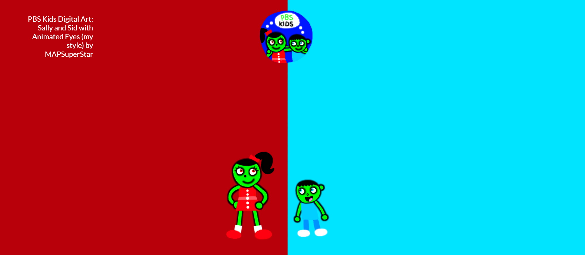 PBS Kids Digital Art: Sally and Sid Animated Eyes by MAPSuperStar on ...