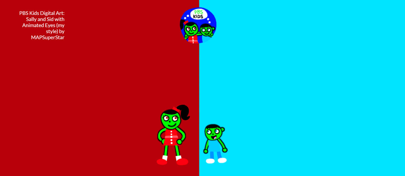 PBS Kids Digital Art: Sally and Sid Animated Eyes by MAPSuperStar on ...