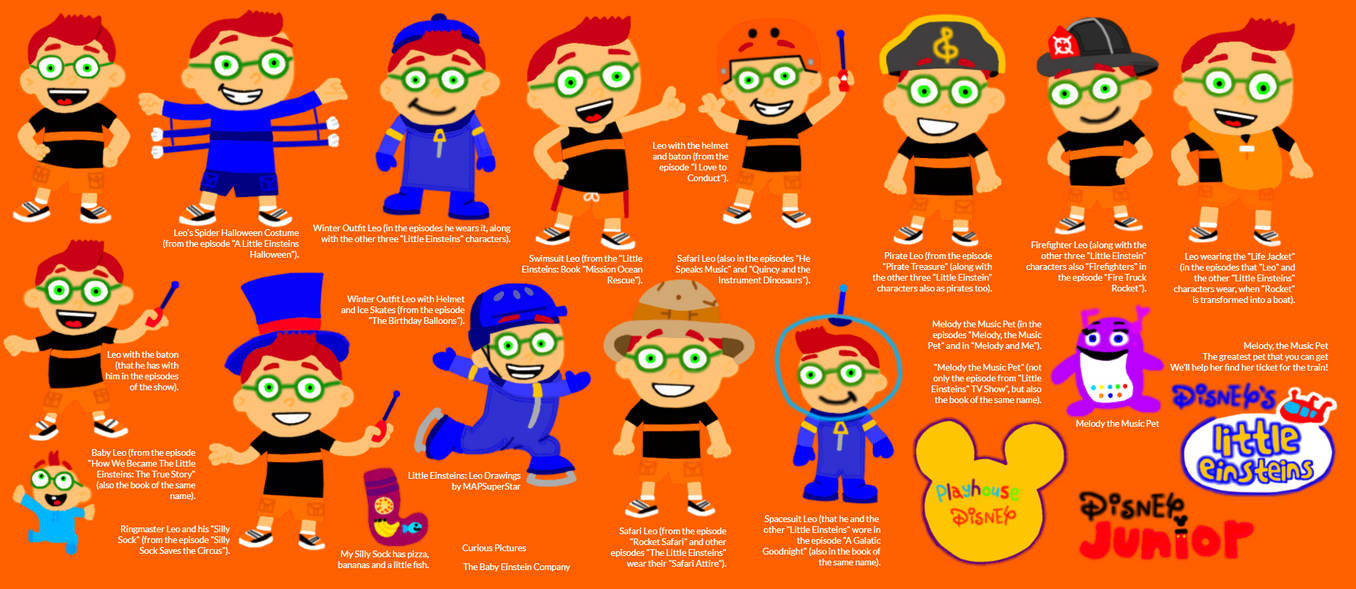 Little Einsteins Leo Drawings by MAPSuperStar by MAPSuperStar on