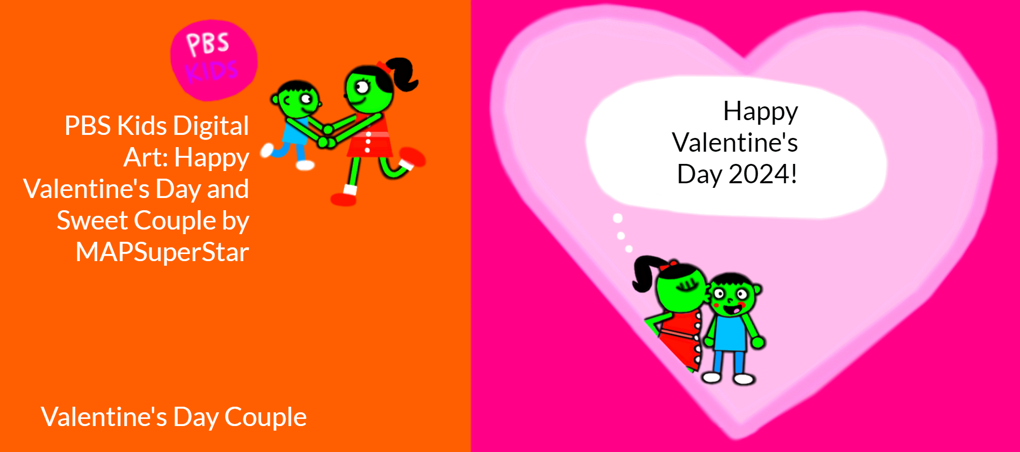 PBS Kids: Valentine's Day and Sweet Couple by MAPSuperStar on DeviantArt