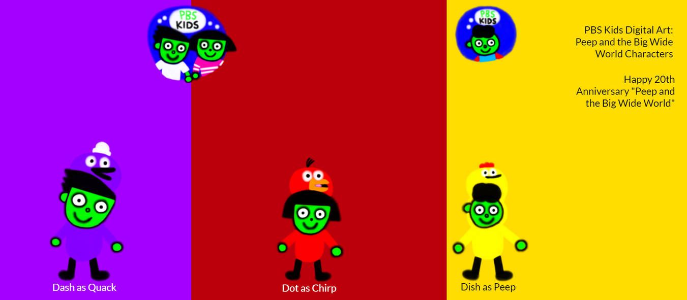 PBS Kids Digital Art: Peep the and Big Wide World by MAPSuperStar on ...