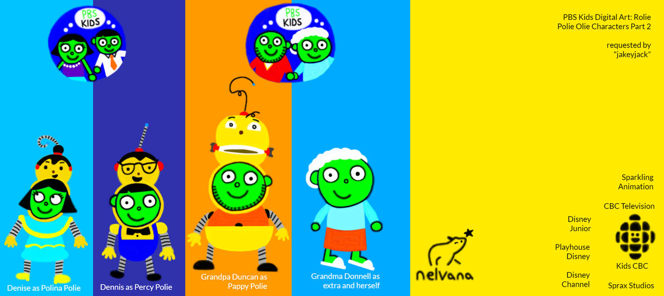 PBS Kids Digital Art: Rolie Polie Olie Part 2 by MAPSuperStar on DeviantArt