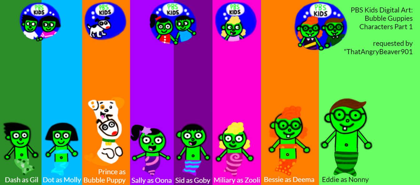 PBS Kids Digital Art: Bubble Guppies Part 1 by MAPSuperStar on DeviantArt