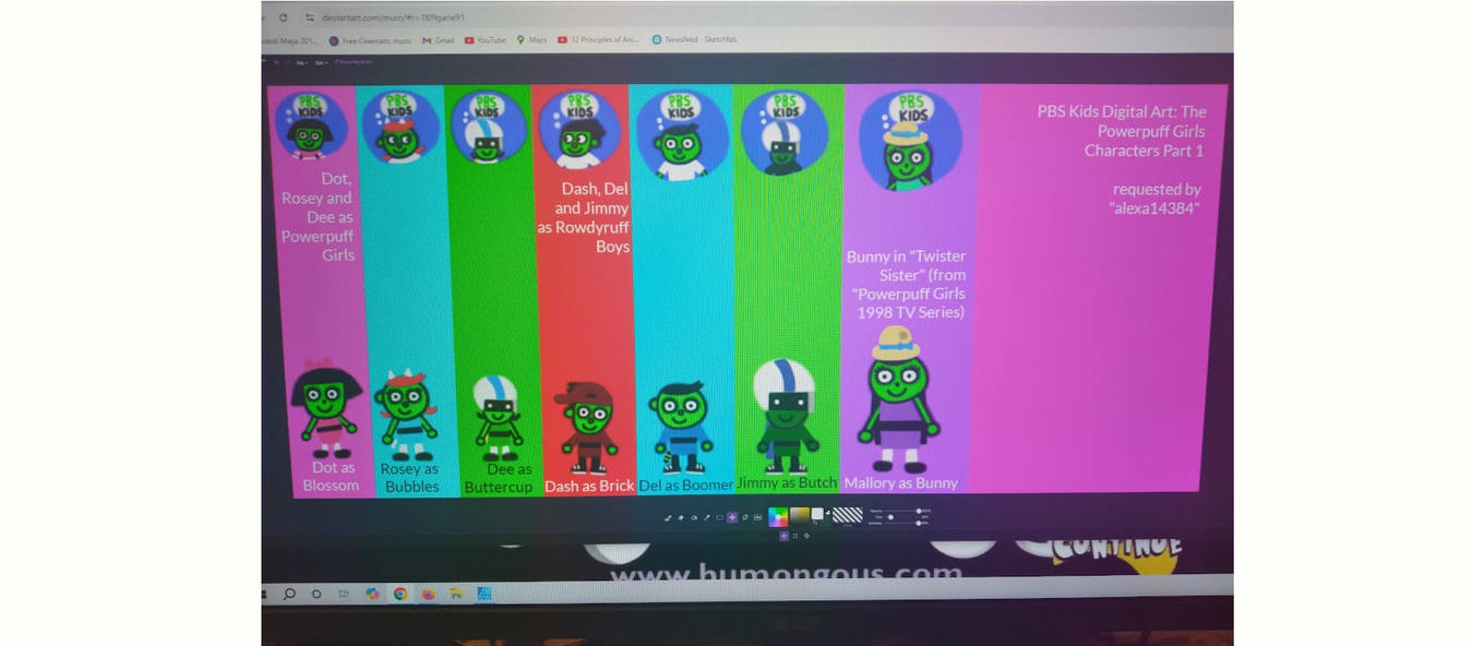 PBS Kids Digital Art: Powerpuff Girls Part 1 by MAPSuperStar on DeviantArt