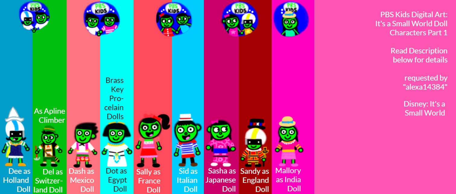 PBS Kids Digital Art: It's a Small World Part 1 by MAPSuperStar on ...