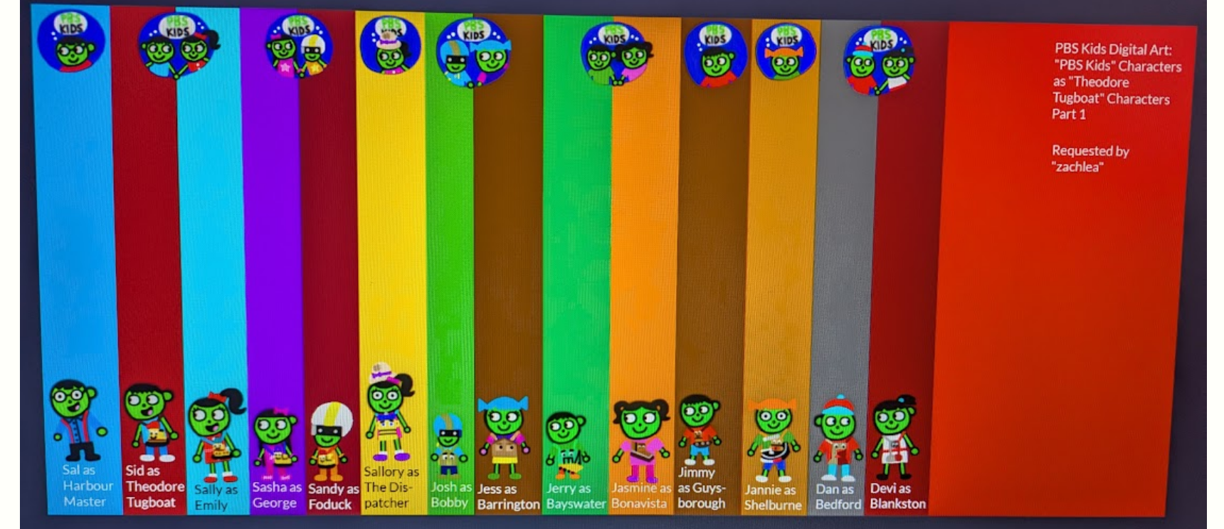 PBS Kids Digital Art: Theodore Tugboat Part 1 by MAPSuperStar on DeviantArt