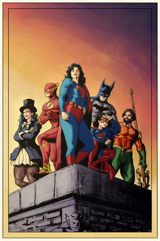 Superwoman and the Justice League