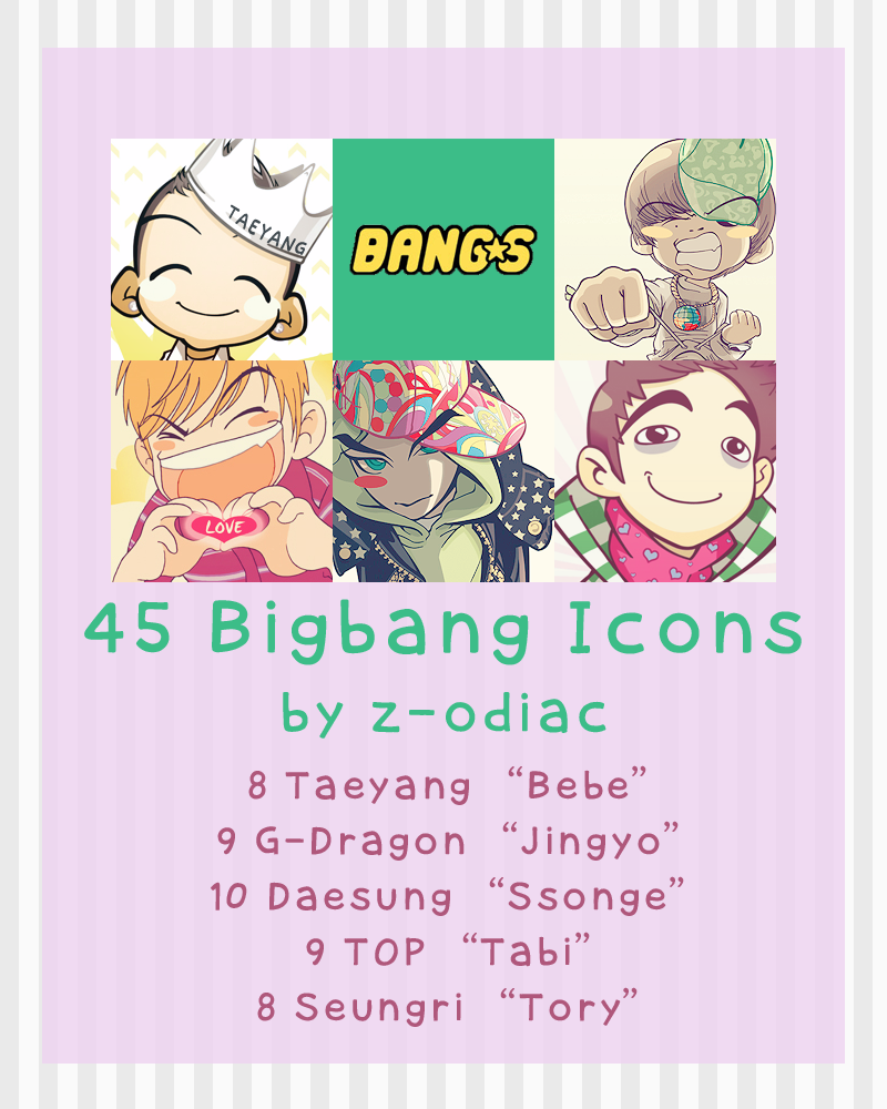 45 Bigbang BANGS icons by z-odiac on DeviantArt