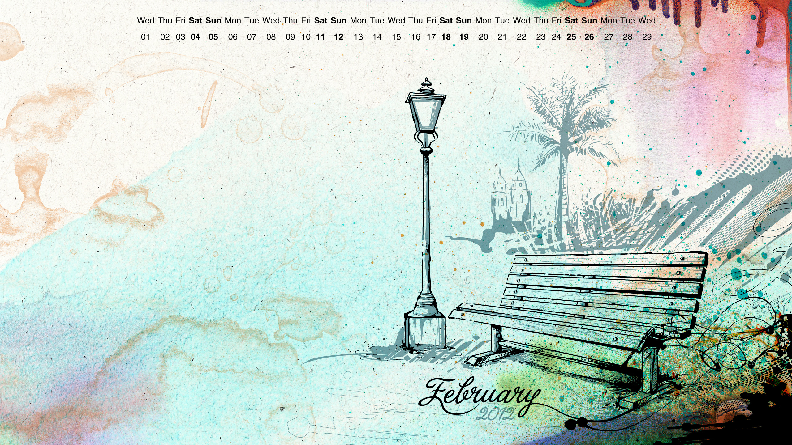 February Wallpaper