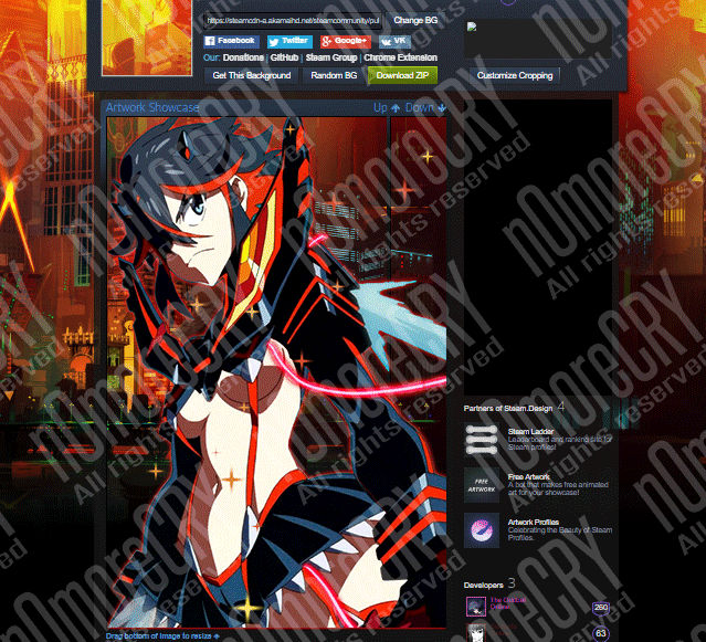 Steam Artwork Showcase Ryuko Matoi Kill La Kil By N0morecry On Deviantart Want to discover art related to kill_la_kill? steam artwork showcase ryuko matoi
