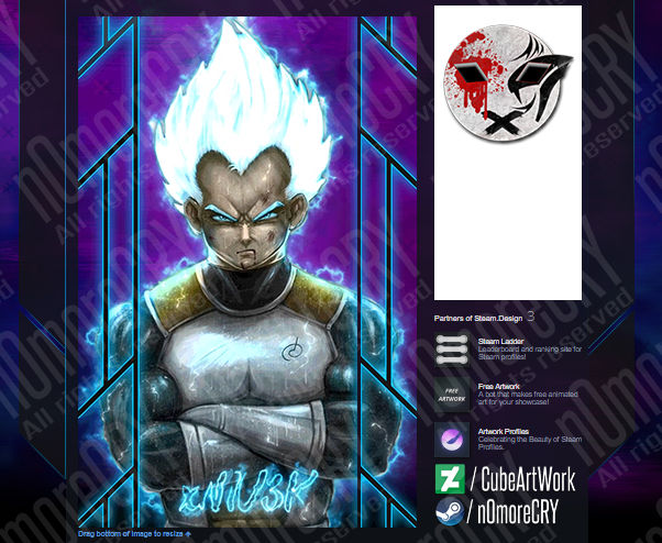 Steam Screenshot Showcase Vegeta Dragon Ball Z By N0morecry On
