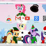 MLP Christmas Theme