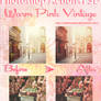 Photoshop Action+PSD Warm Pink Vintage