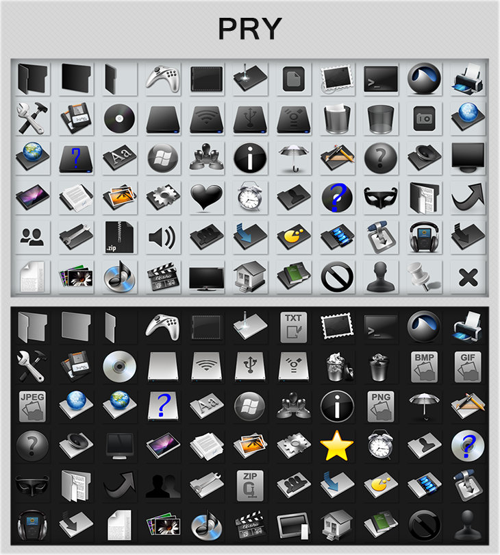 cool windows icon packs