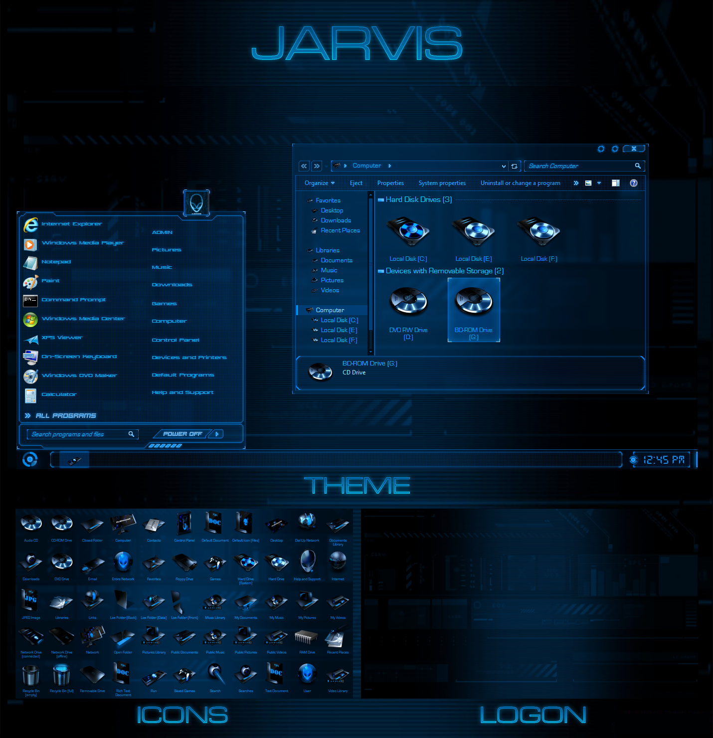 Jarvis - Windows 7 Transformation Pack