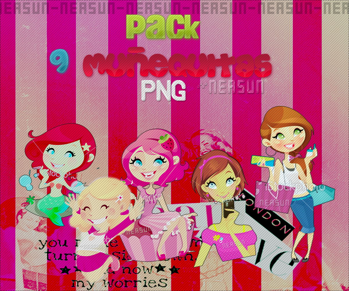 Pack Munequitas PNG