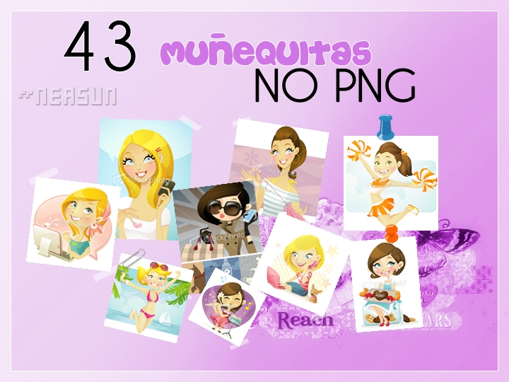 Pack Munequitas NO PNG