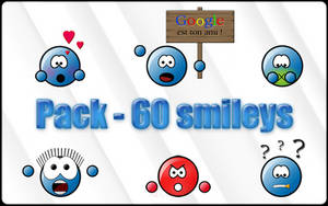 Pack smileys Blue Class