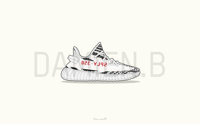 Yeezy zebra wallpaper sale