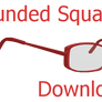 Rounded Square Glasses Download