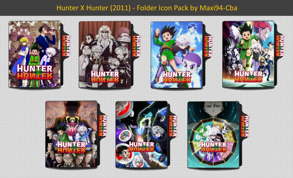 Hunter x Hunter Season Folder Icons by theiconiclady on DeviantArt