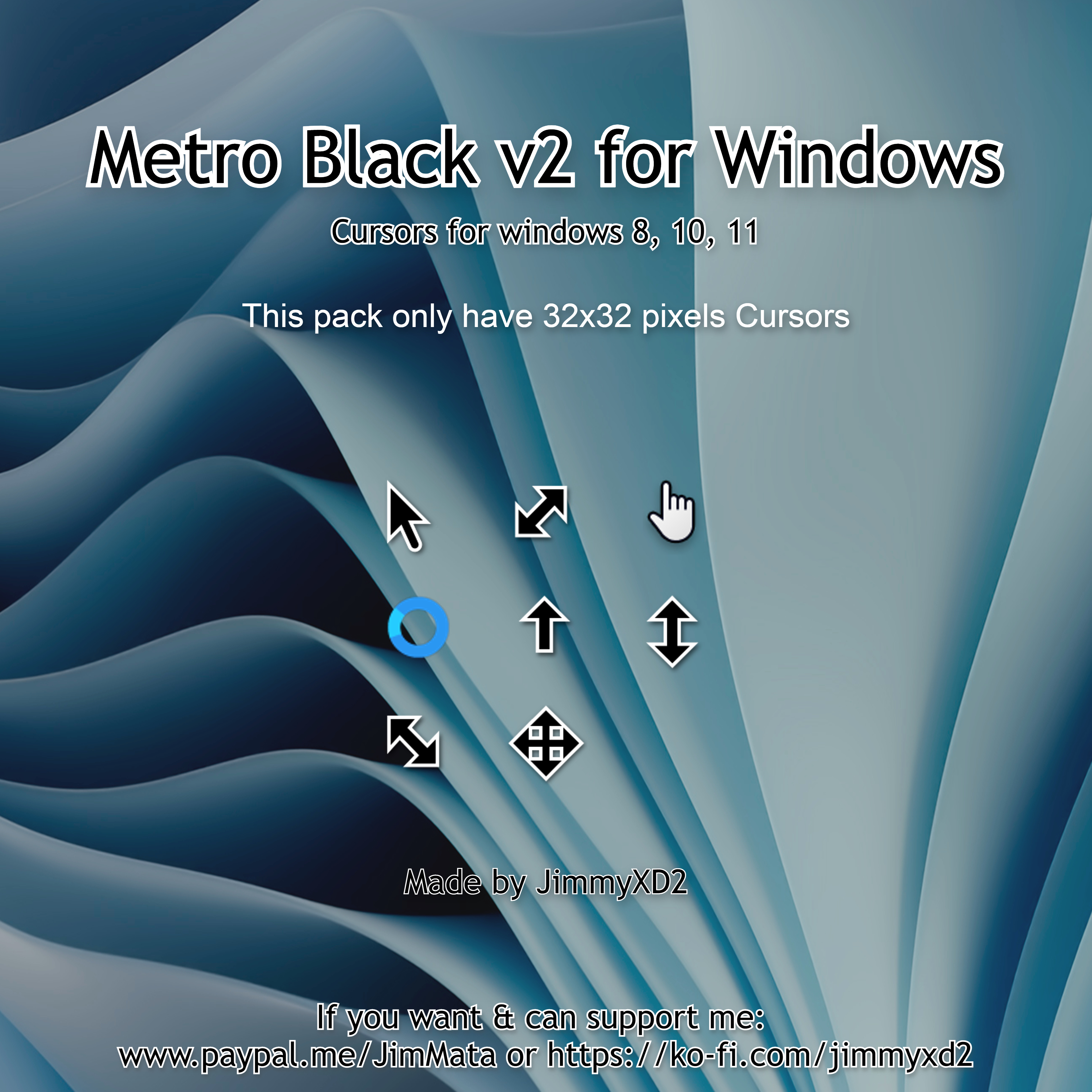 Modern Cursors v1 Plus - Light and Dark by VA5HOne on DeviantArt