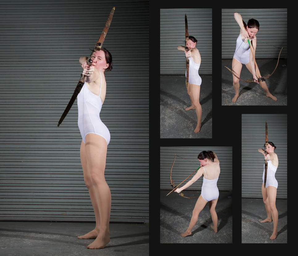 Female Archer Pack 1 - Pose Reference by SenshiStock on ...