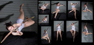 Mid Air Bow Shot Pose Reference By Adorkastock On Deviantart This pose strengthens the legs and the core muscles, it improves concentration and promotes digestive health. mid air bow shot pose reference by