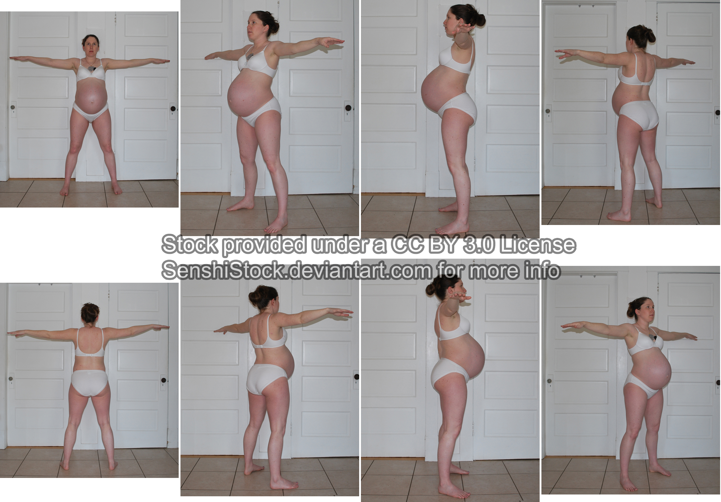 40 Week Pregnancy Turn Around Set 2 - Reference