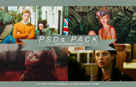 PSDs Pack #1 - Not Broken Yet