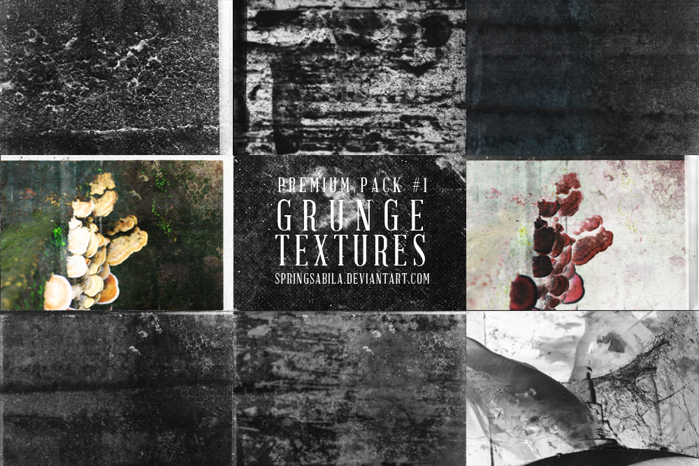 Premium Pack #1 - Grunge Textures by SpringSabila on DeviantArt