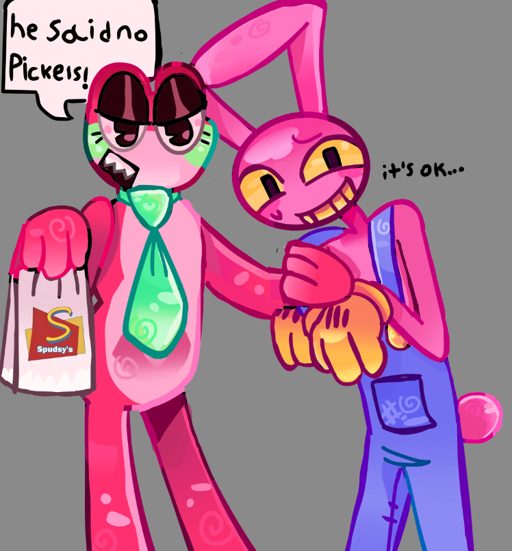 he asked for NO pickles by Earltherock on DeviantArt
