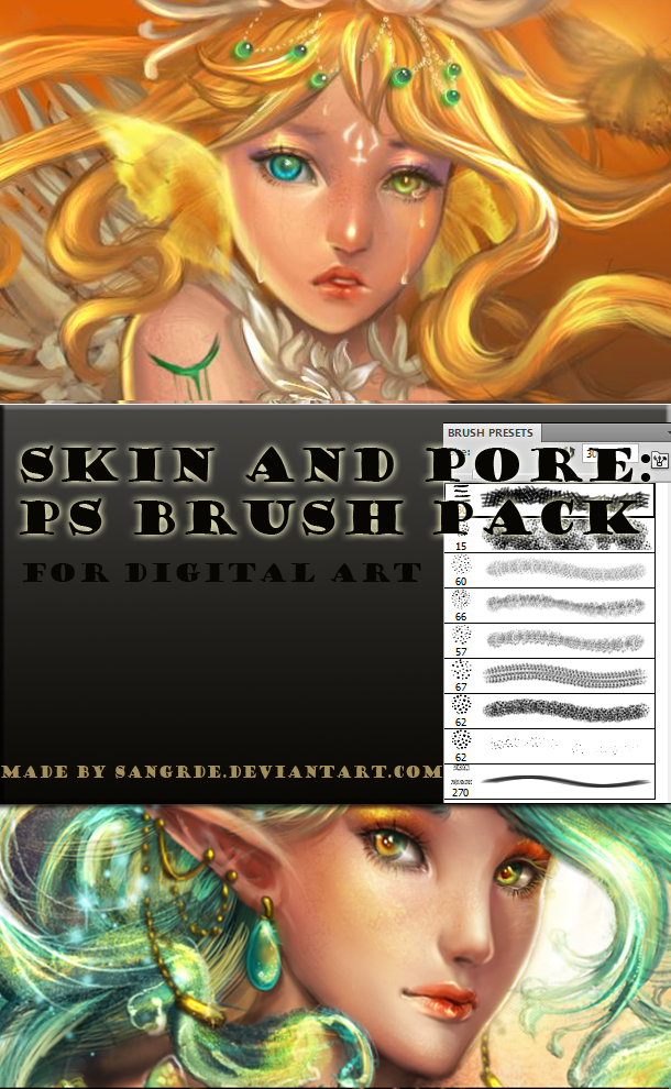 Po Body Texture Skin Texture and Pore Brush by SiZNArt on DeviantArt