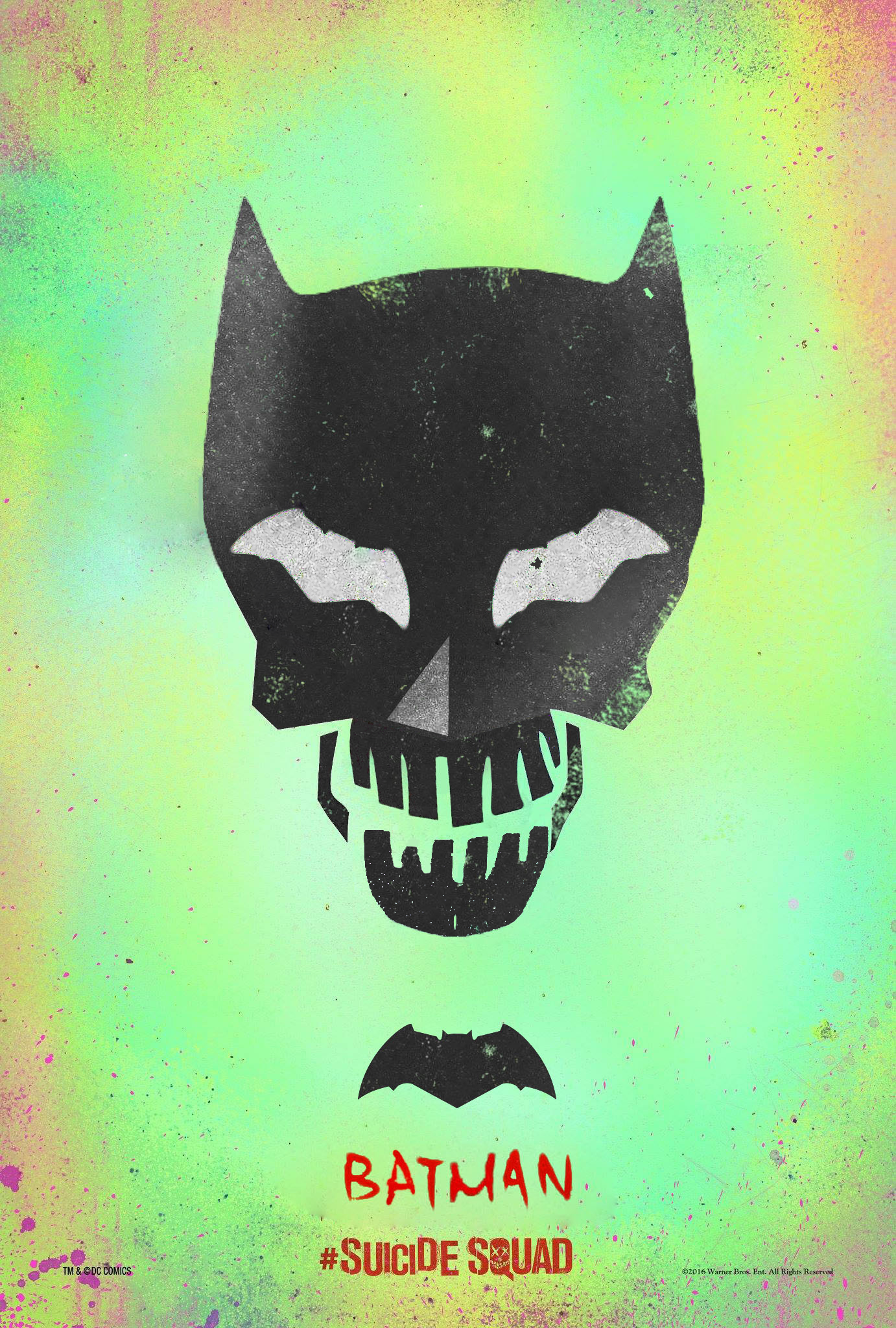 Bat-Eyes Batman Suicide Squad Movie Poster by sonathane on DeviantArt