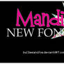 font mandingo