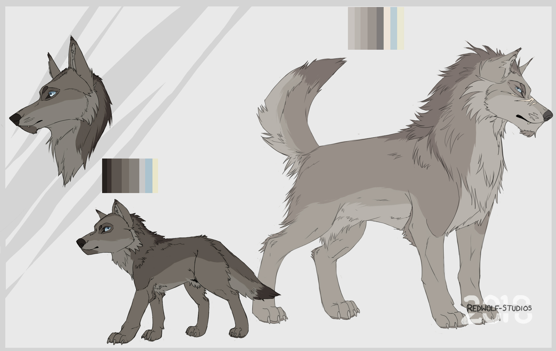 Sketch Dump/Aging Character reference by RedWolf-Studios on DeviantArt