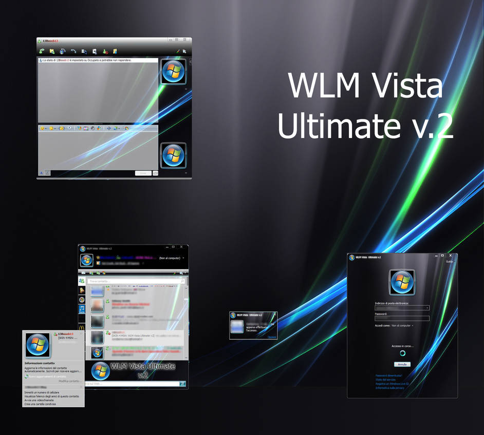 WLM Vista Ultimate v2 For 8.5 by 13Booob13 on DeviantArt