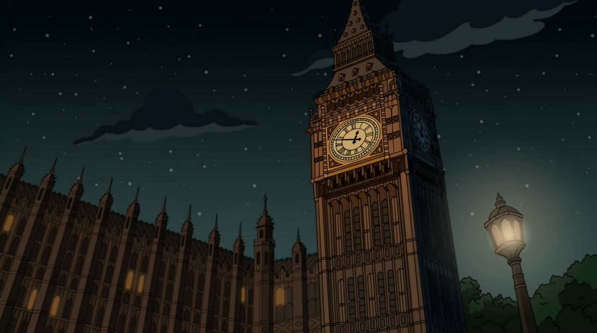 Big ben art. Биг-Бен. Биг Бен анимация. Башня с часами. Лондон арт.