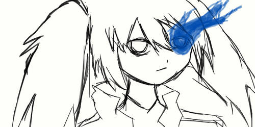 epic fast drawing Black Rock Shooter