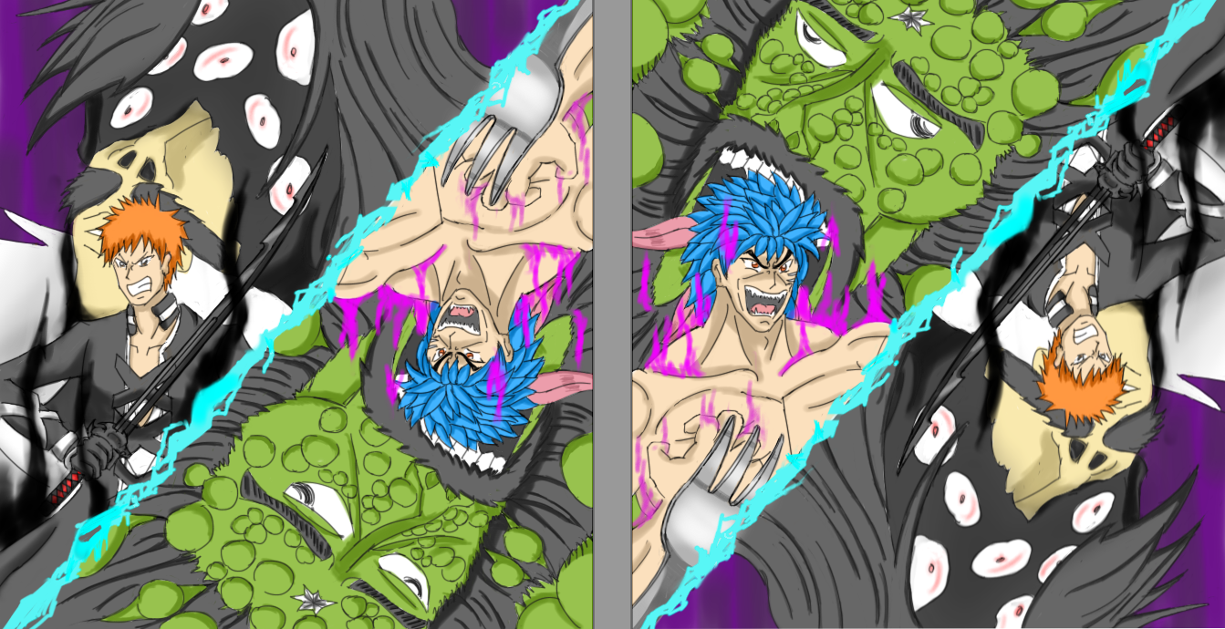 The clash of Ichigo And Toriko!!!!