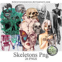 Skeletons PNGs