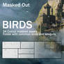 Masked out birds