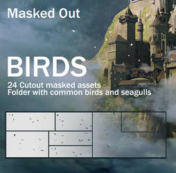 Masked out birds