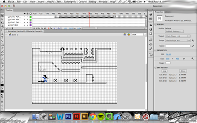 Animation Practice 20.3 Obstacle Course